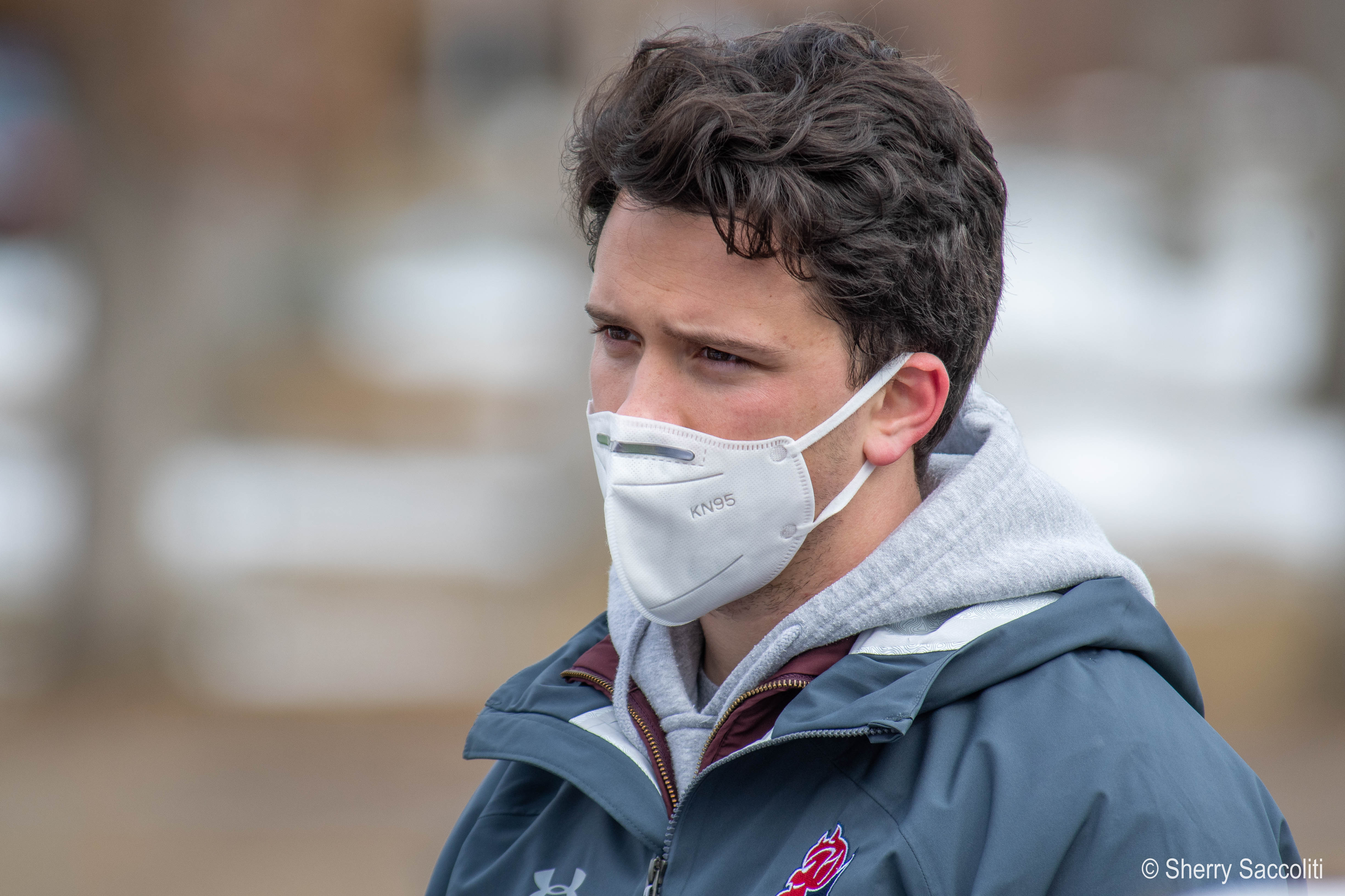 Coaching from the sideline at FDU